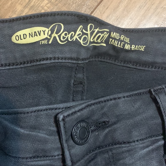 Rockstar jeans distressed black size 12 - Picture 5 of 12